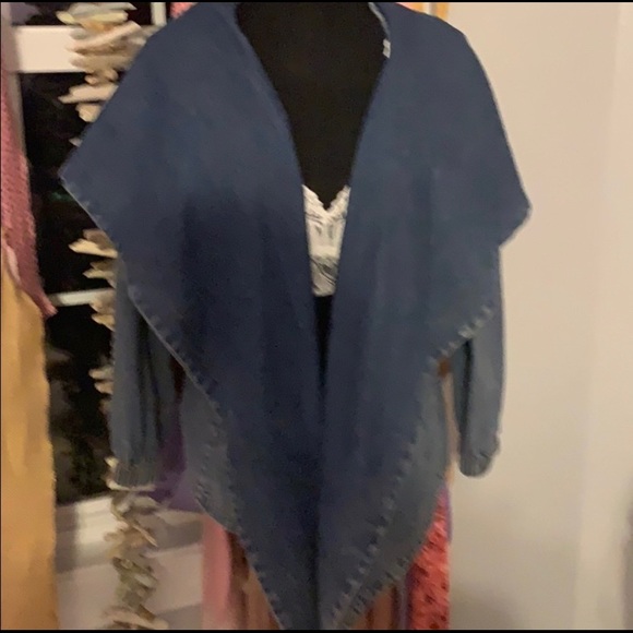 Acid wash denim jacket - Picture 1 of 5